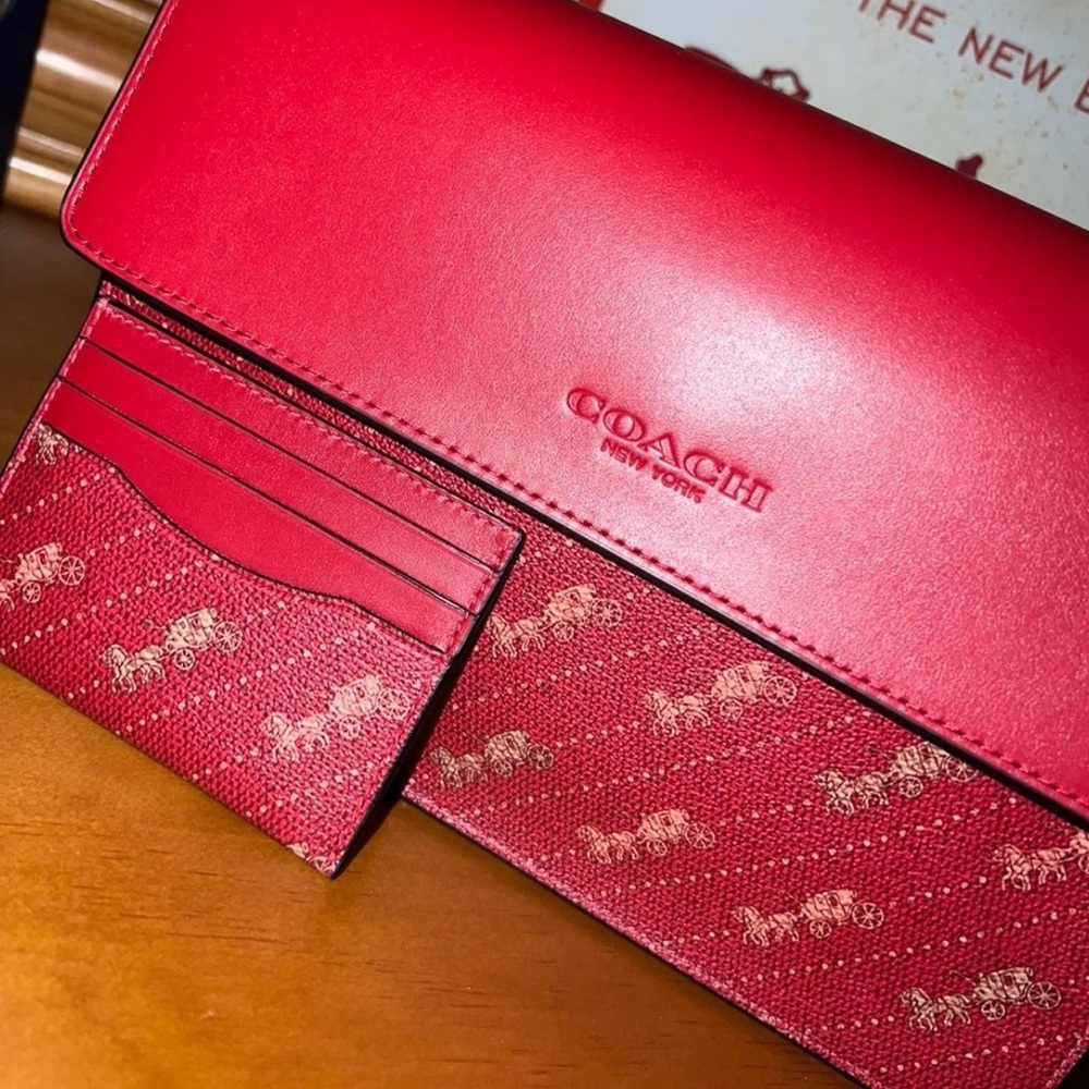 Coach Turner Flap Crossbody Bag with Matching Slim ID Wallet
